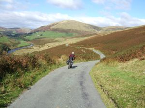 On the Pennine Cycleway north of Sedburgh